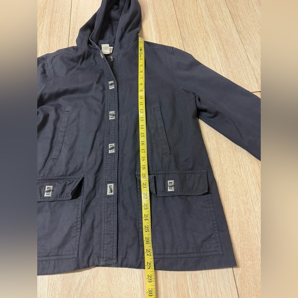 Vintage GAP Navy Hooded Coat - Picture 2 of 6